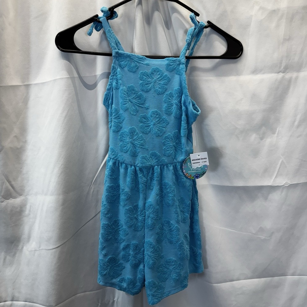 Breaking Waves Girls‎ Swim Romper Cover Up Size 16